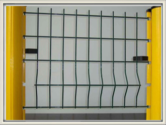 Peach-type column fence mesh