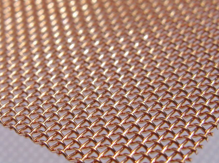 Copper Woven Mesh Made of Copper Wires with A Purity of 99.8%