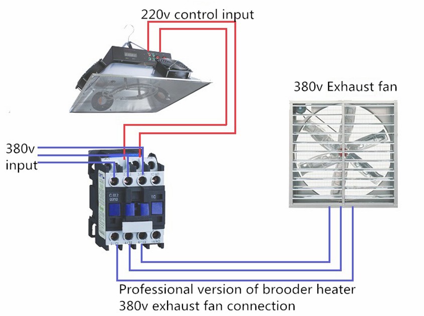 Brooder heater